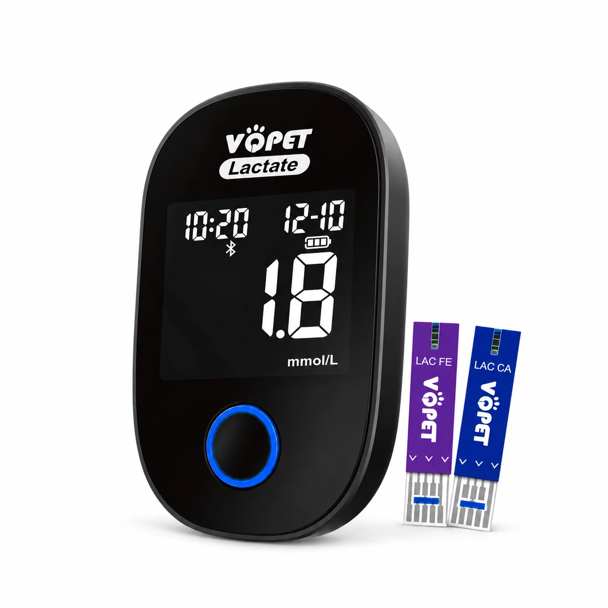 VQPET Pet Blood Lactate Testing System